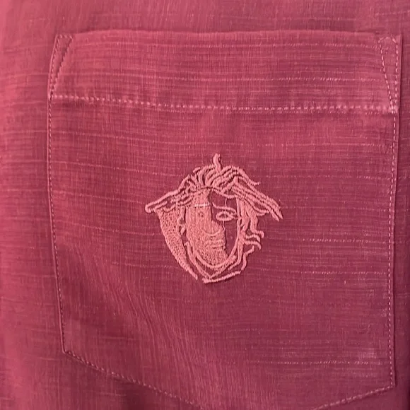 Vintage Versace Jeans Couture Burgundy
Button Down - Picture 9 of 16